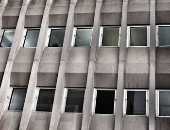 Low angle view of modern building