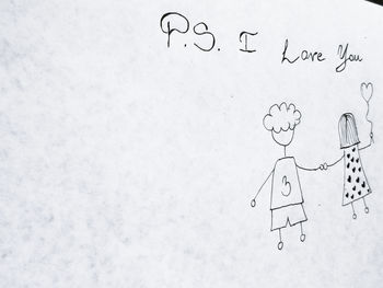Close-up of paper