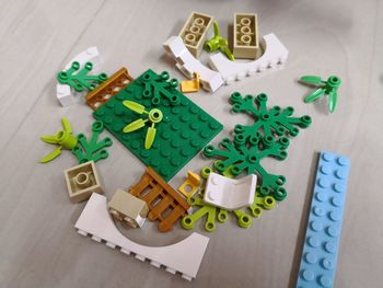 High angle view of toys on table