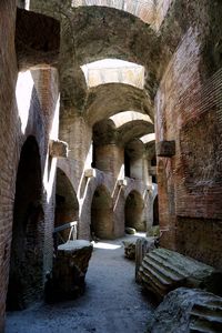 Columns in historic building