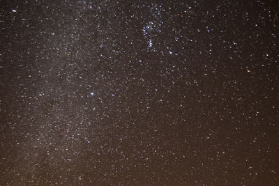 Full frame shot of star field