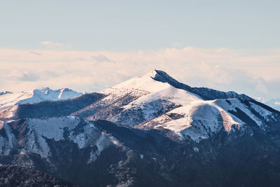 View of mountain against sky