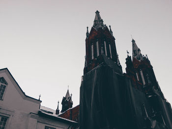 Low angle view of a temple