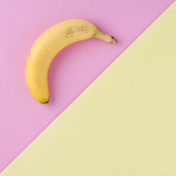 High angle view of fruit against white background