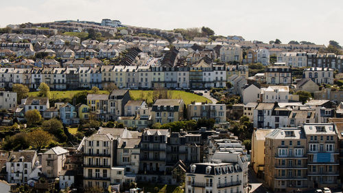 Cityscape against sky