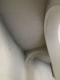 Low angle view of staircase in building