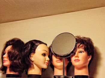 Young woman photographing through smart phone