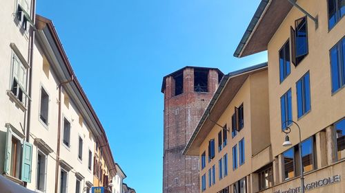 Low angle view of building against sky