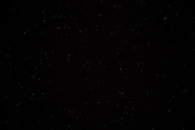 Low angle view of star field at night