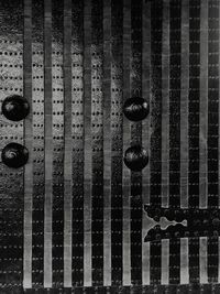 Extreme close up of metal