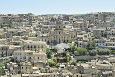 Buildings in city