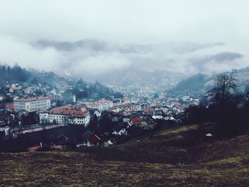 View of cityscape against sky