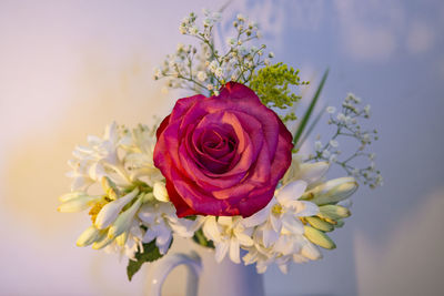 Close-up of rose bouquet