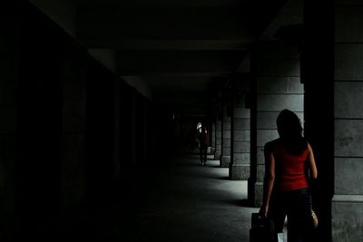 Corridor of building