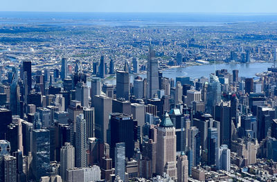 Aerial view of midtown, manhattan in new york city on may 6, 2023.