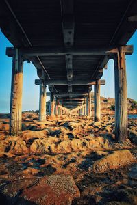 Low angle view of bridge