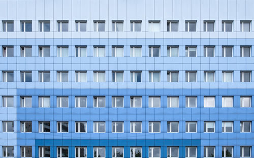 Full frame shot of modern building in city