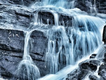 View of waterfall