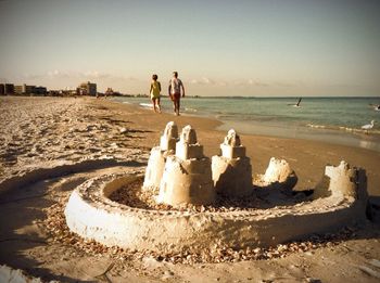 People on beach