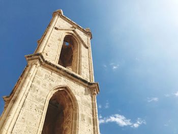 Low angle view of cathedral against sky