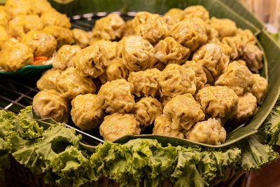 Close-up of vegetables for sale at market stall