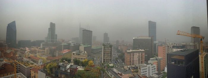 Cityscape against sky