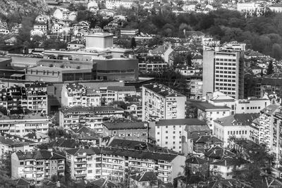 Aerial view of cityscape