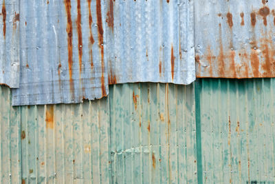 Full frame shot of weathered wood