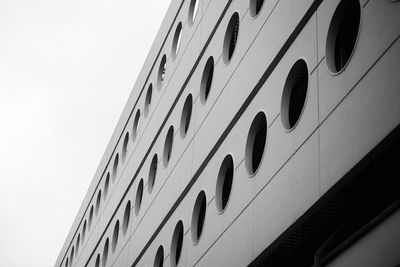 Low angle view of modern building