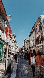 Busy street in porto...