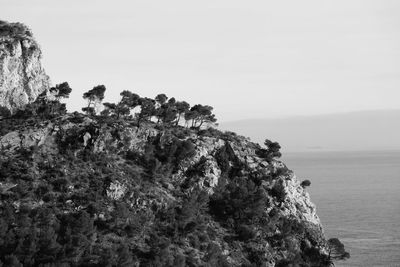  italian coast  - scenic view of a cliff 