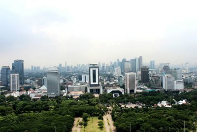 Cityscape against sky