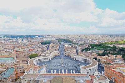 Aerial view of cityscape