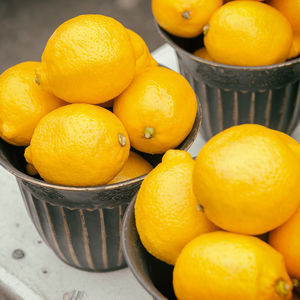 Close-up of lemon fruits