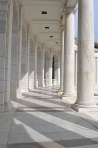 Corridor of historical building