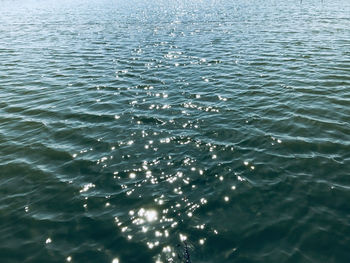 Full frame shot of rippled water