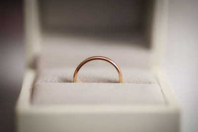 Close-up of ring