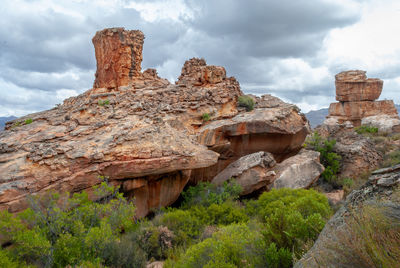 Rock formations