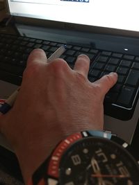 Cropped image of woman