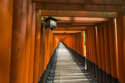 Corridor of temple