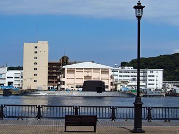 Buildings in front of building