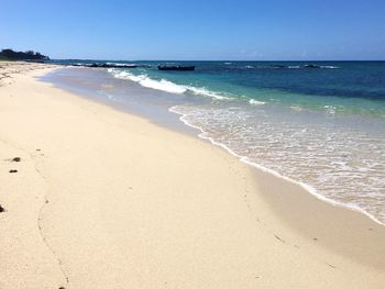 Scenic view of beach