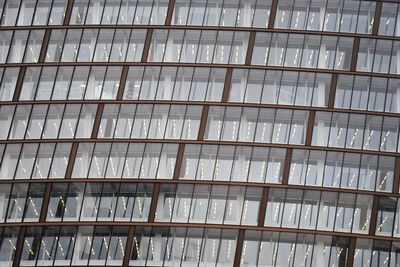 Full frame shot of modern building