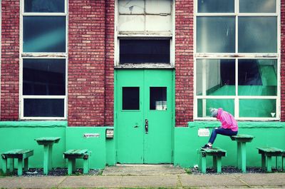 Exterior of building