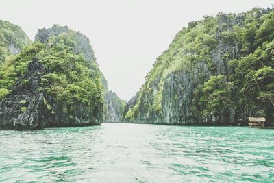 Scenic view of lake