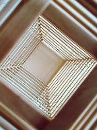 High angle view of electric light