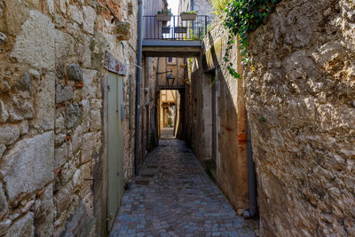 View of old building