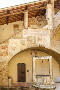 Exterior of historic building