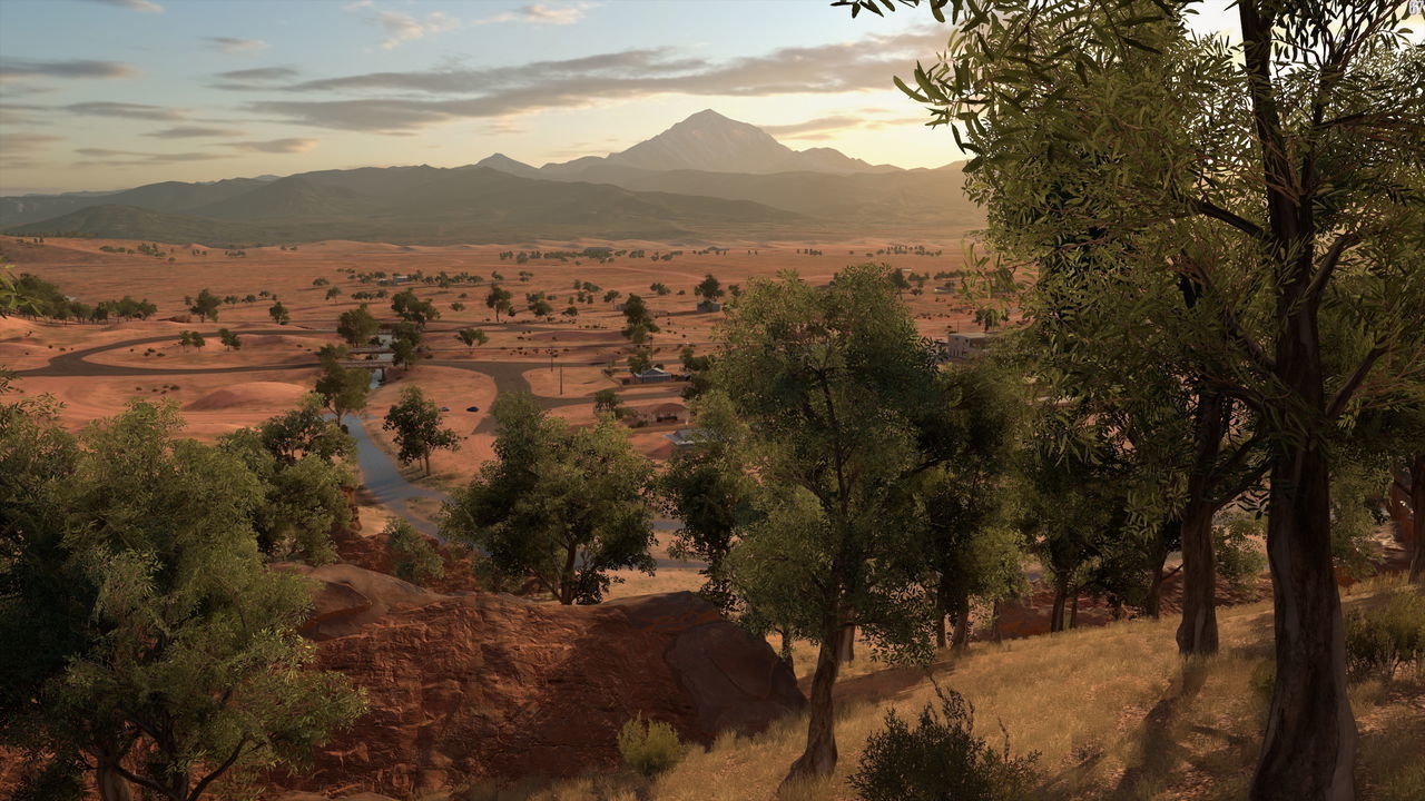 VIEW OF TREES ON LANDSCAPE