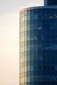 Low angle view of modern building